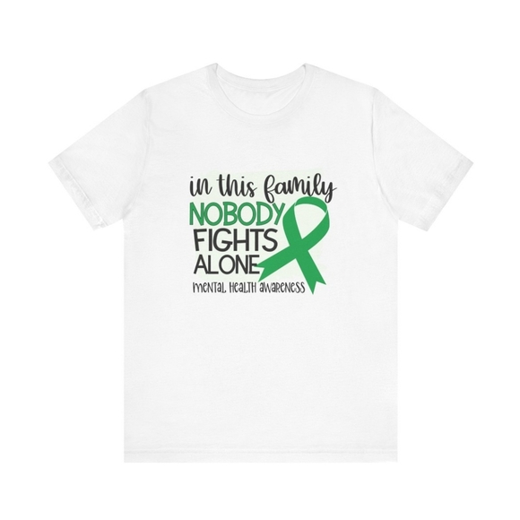 Mental Health Awareness Custom T-shirt - Picture 1 of 4